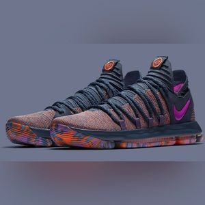 Nike Zoom KD 10 Kevin Durant All Star Santa Monica 897817-400 Men's Sz 8.5 Shoes